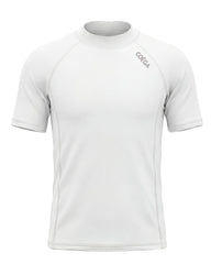 Mens Solid Short Sleeve Rashguard
