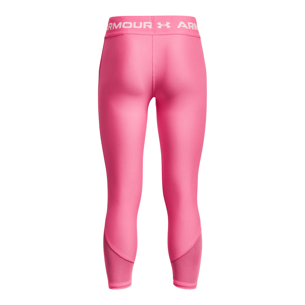 Girls Performance Armour Ankle Crop Tight
