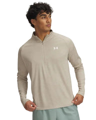 Mens Tech Textured 1/2 Zip