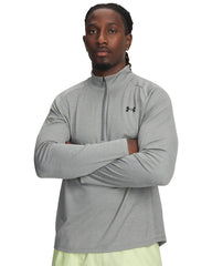 Mens Tech Textured 1/2 Zip