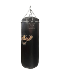 Punching Bag With Steel Ring 100X40 Centimeter 35 Kilogram