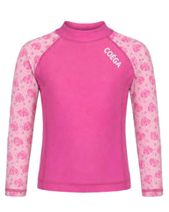Girls Shells Long Sleeve Rashguard