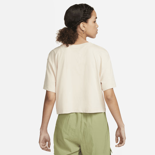 Womens Icon Futura Crop Short Sleeve T-Shirt
