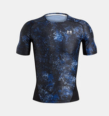 Mens Heatgear Isochill Printed Short Sleeve Top