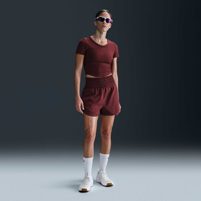 Womens Dri-Fit One Fitted Crop Tank