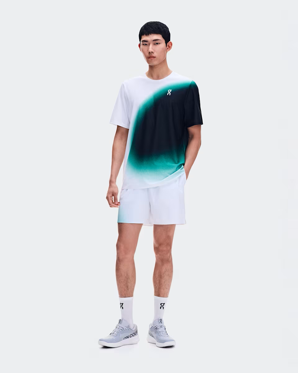 Mens Court Swing Graphic Short Sleeve T-Shirt