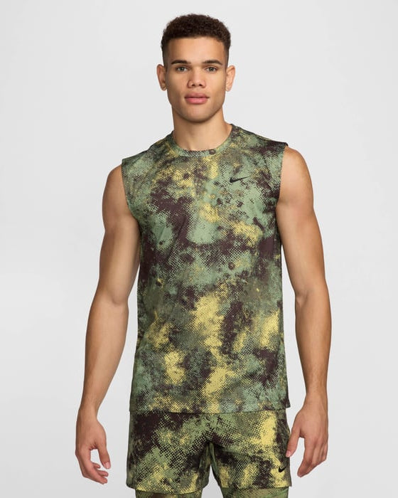 Mens Dri-Fit Legend Printed Camo Tank