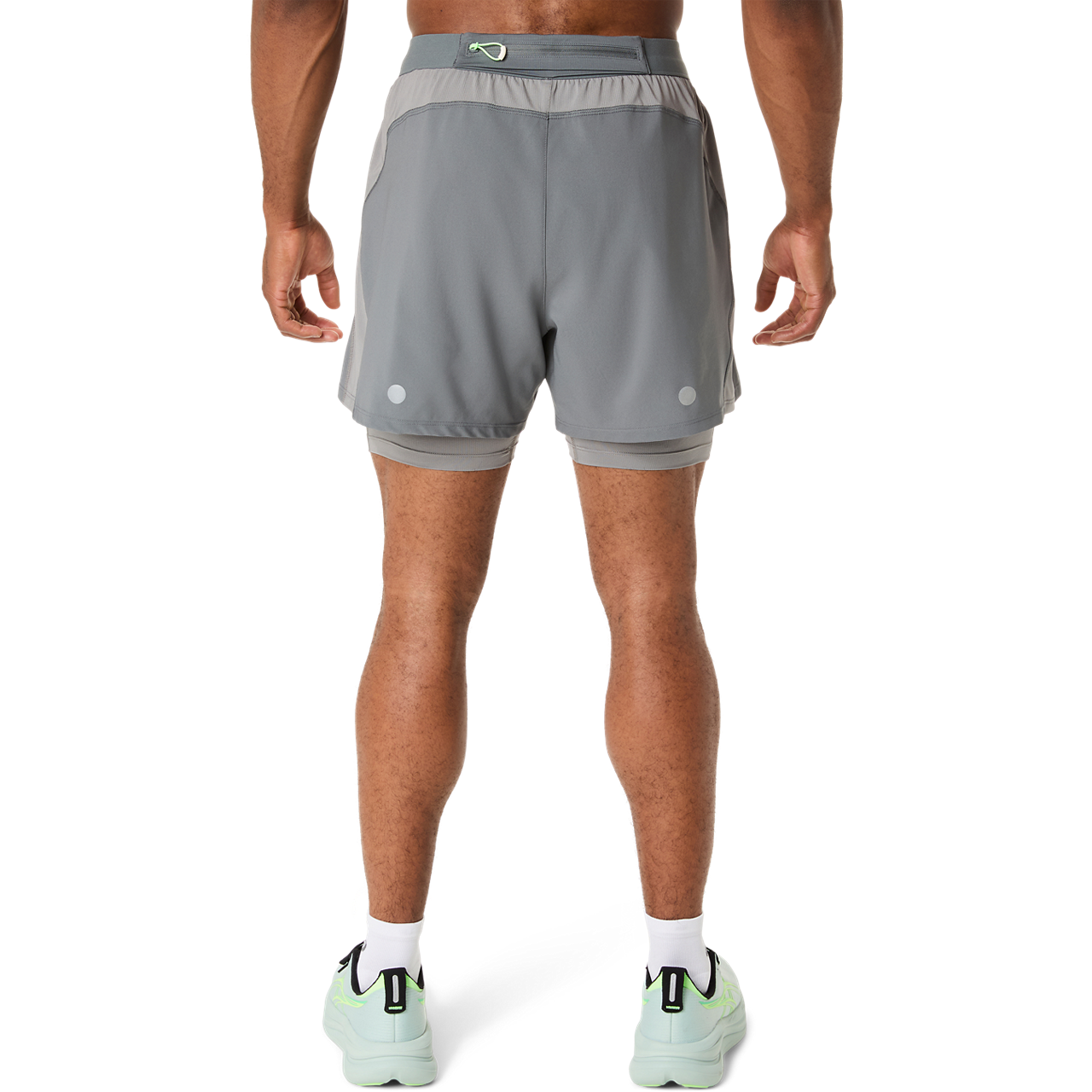 Mens Road 2-in-1 5 Inch Short