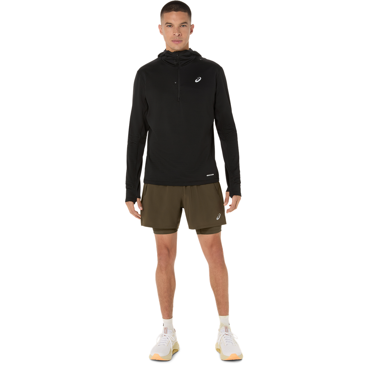 Mens Road 2-in-1 5 Inch Short