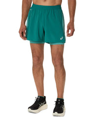 Mens Road 2-in-1 5 Inch Short