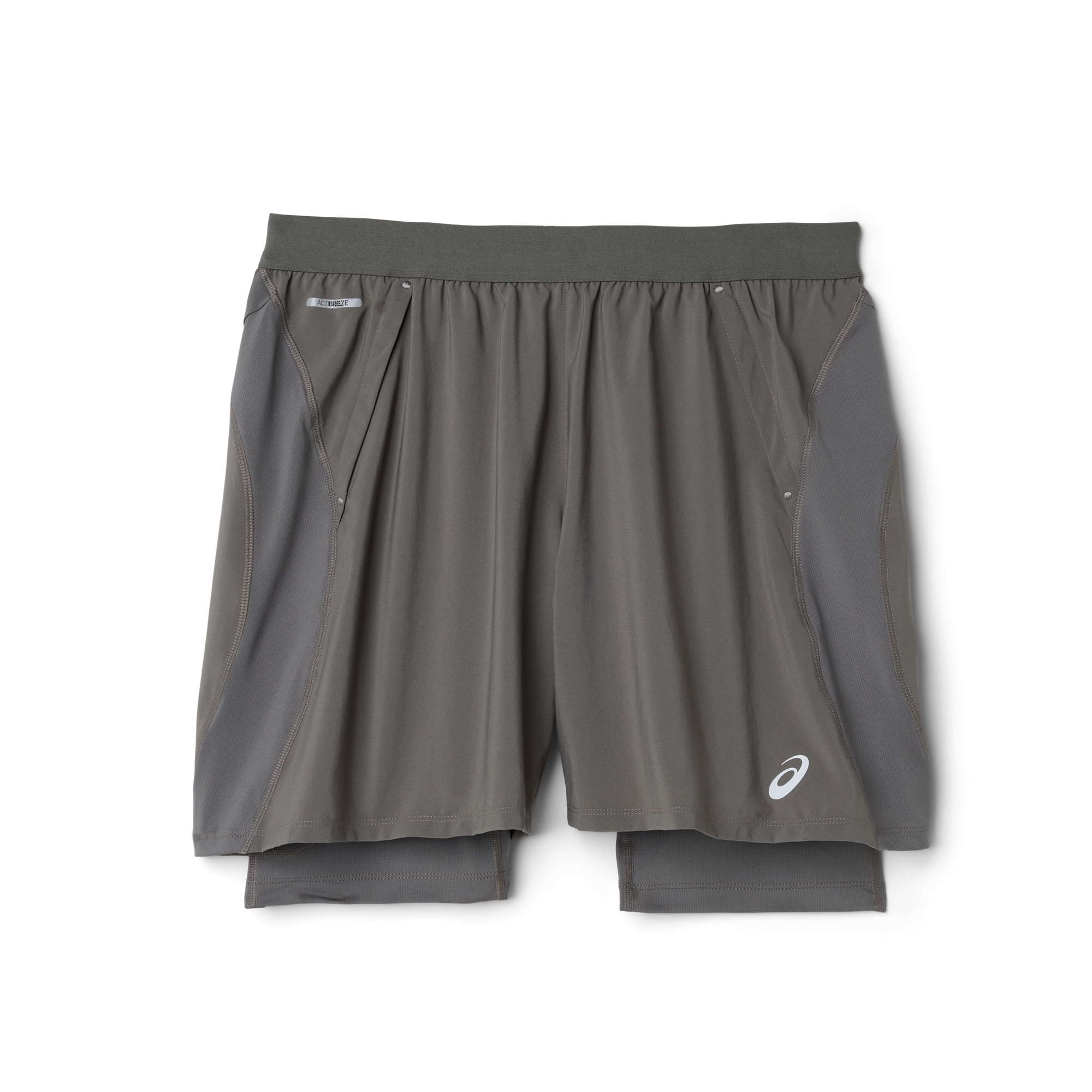Mens Road 2in 1 7 Inch Short