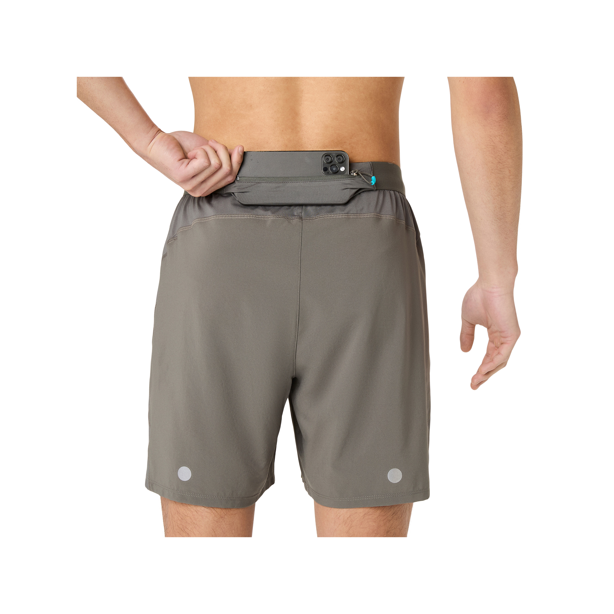 Mens Road 2in 1 7 Inch Short