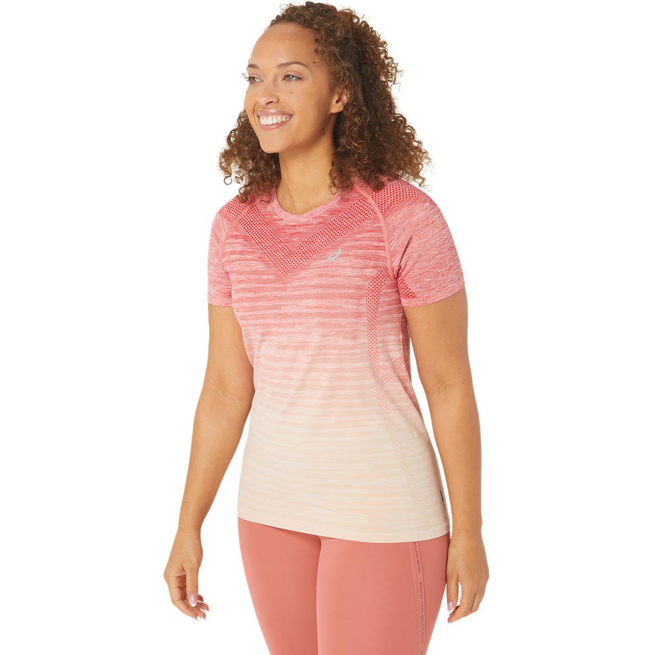 Womens Running Seamless Short Sleeve T-Shirt