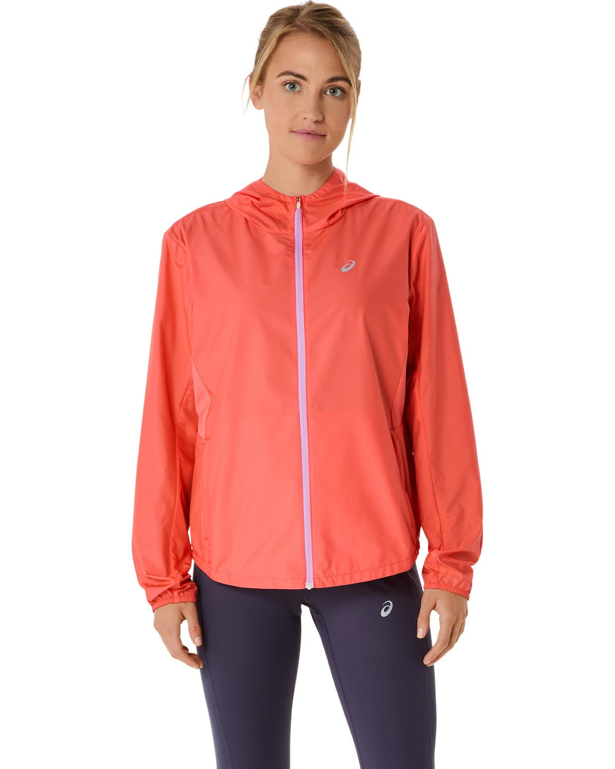 Womens Running Silver Jacket