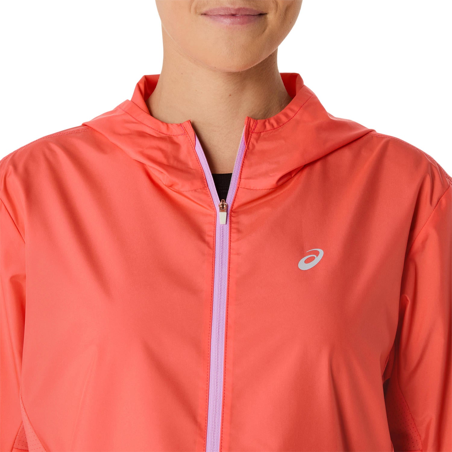 Womens Running Silver Jacket