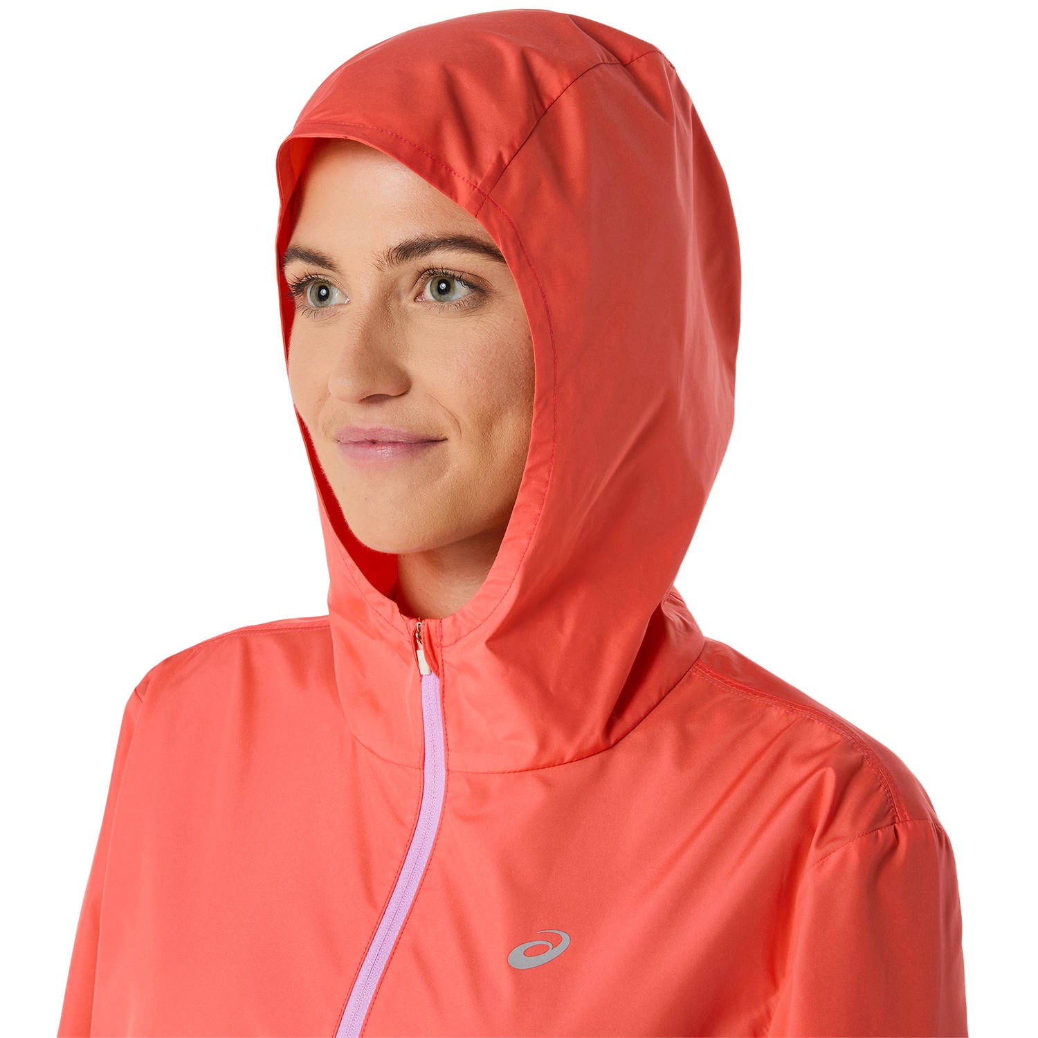Womens Running Silver Jacket