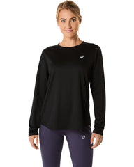 Womens Silver Long Sleeve Tees