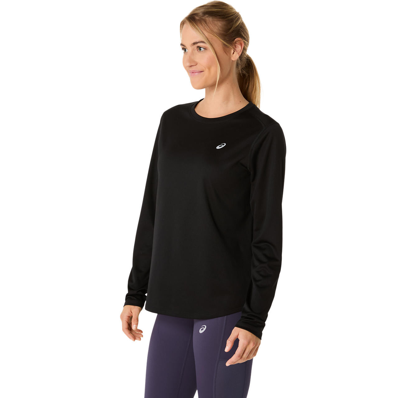 Womens Silver Long Sleeve Tees