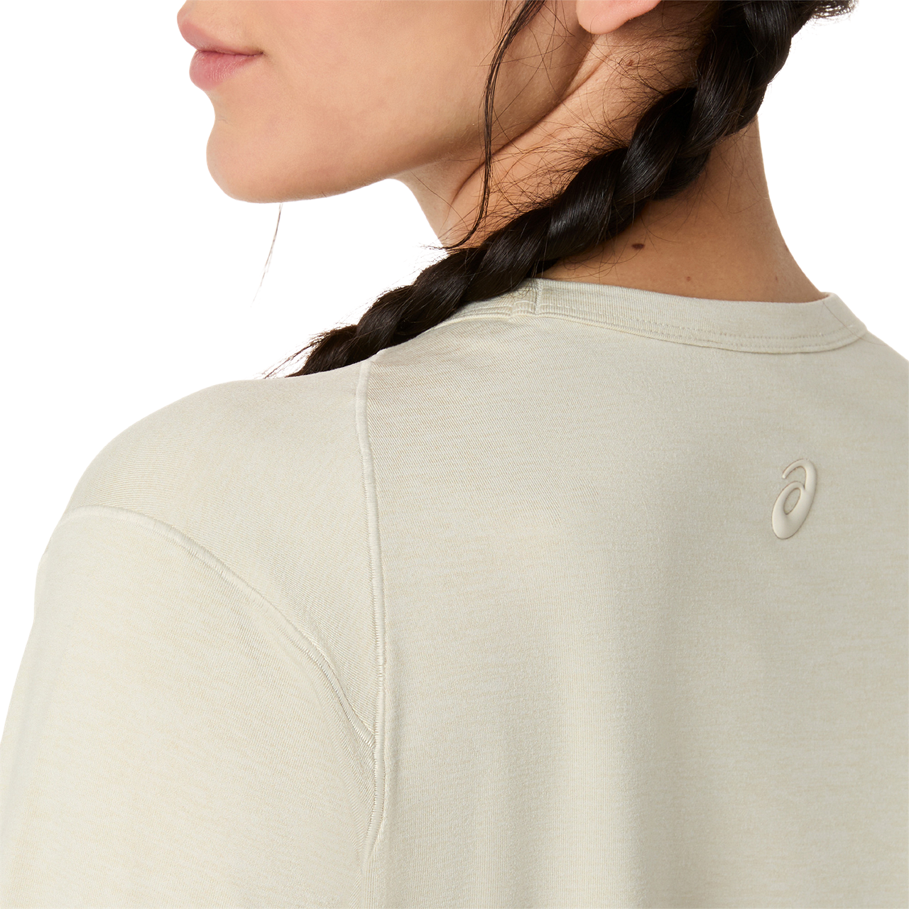 Womens Refined Texture Long Sleeve Top