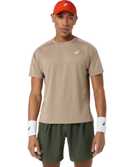 Mens Tennis Game Short Sleeve T-shirt
