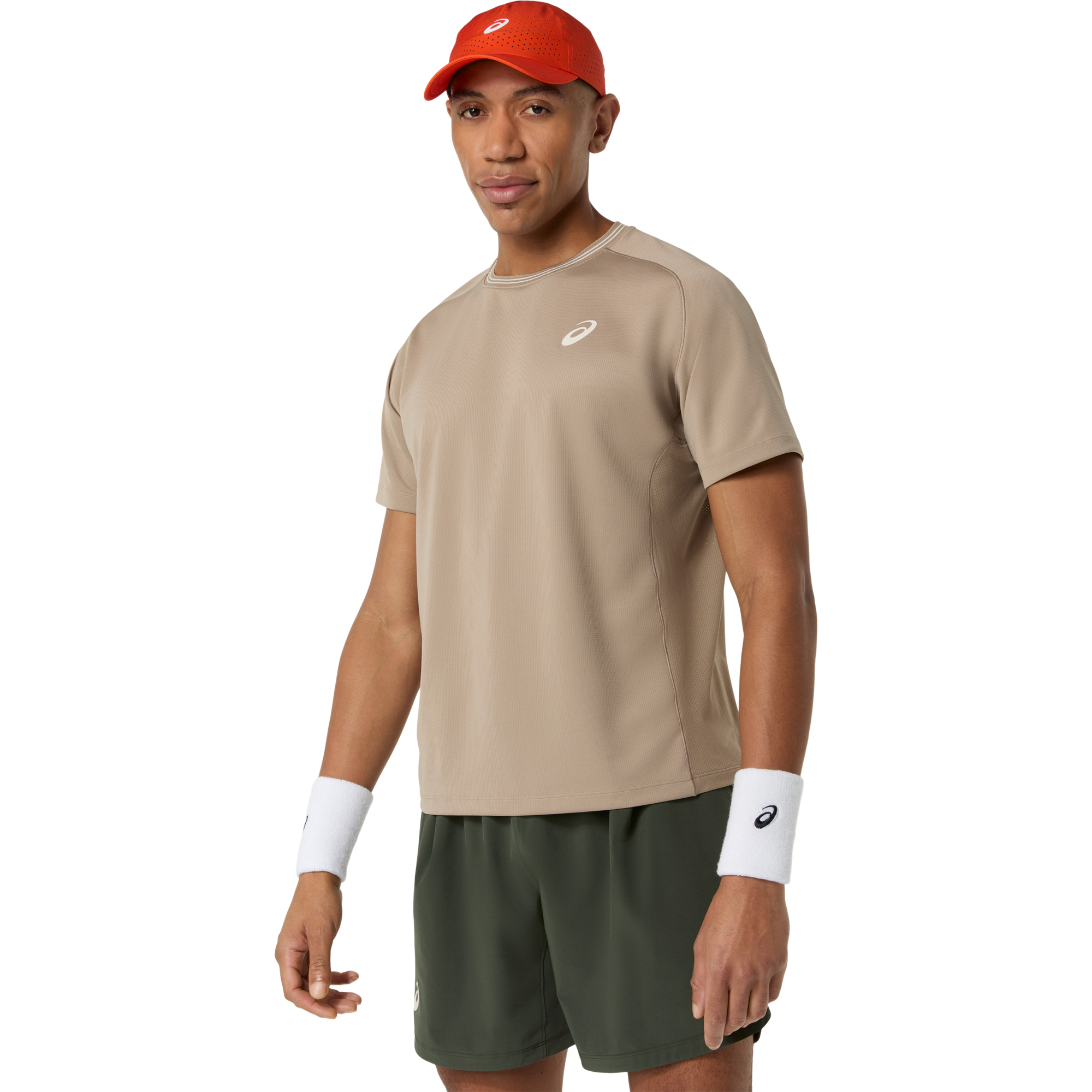 Mens Tennis Game Short Sleeve T-shirt