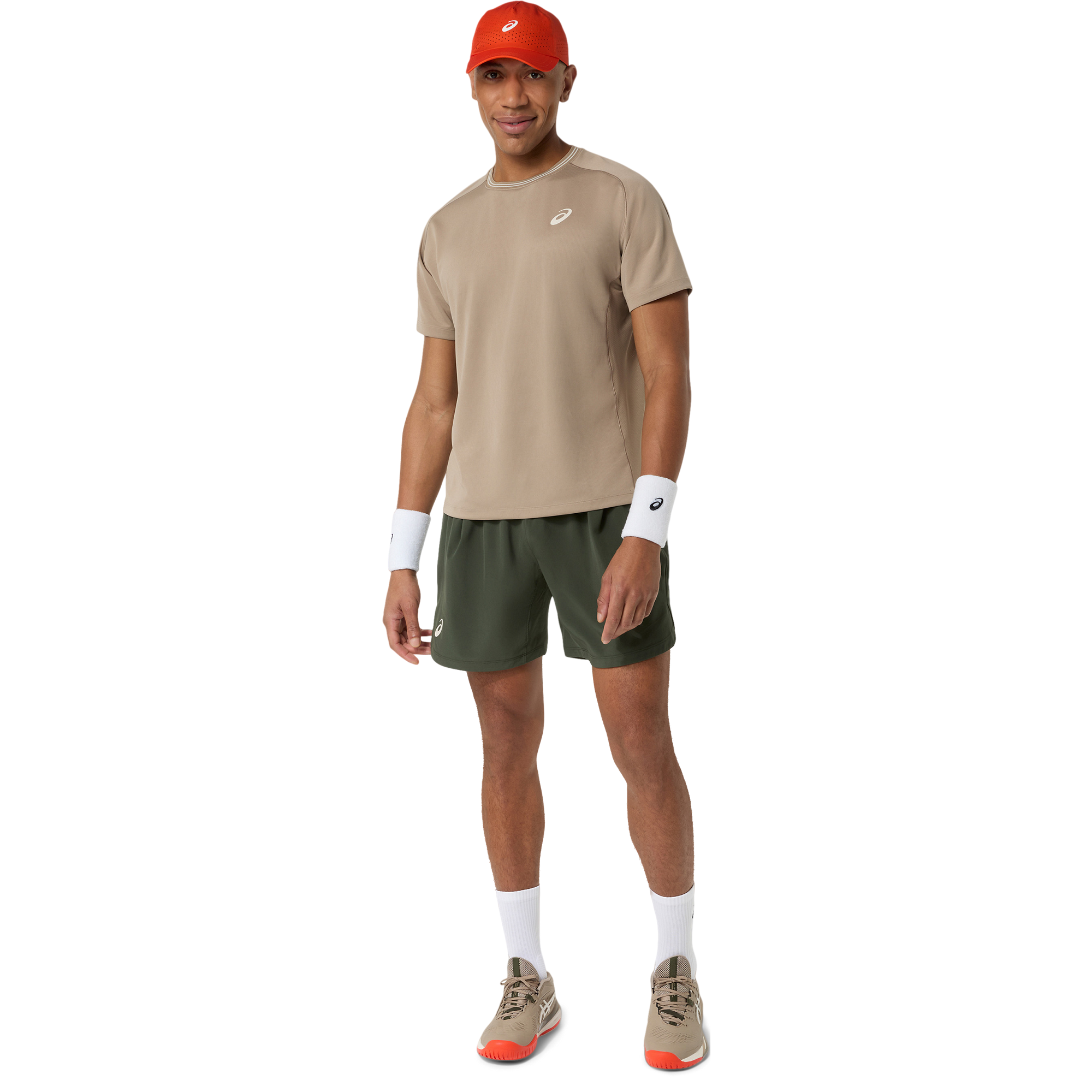 Mens Tennis Game Short Sleeve T-shirt