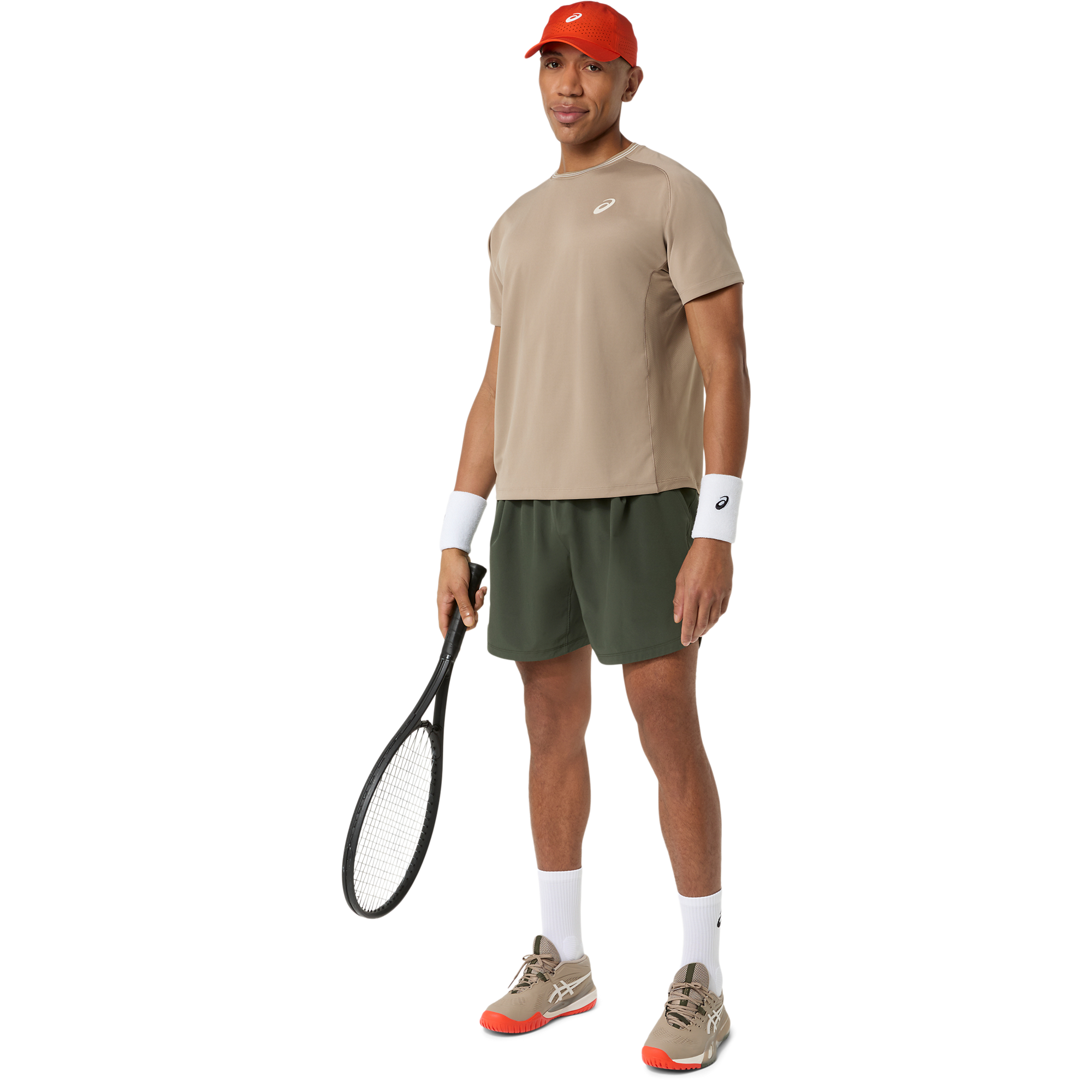 Mens Tennis Game Short Sleeve T-shirt