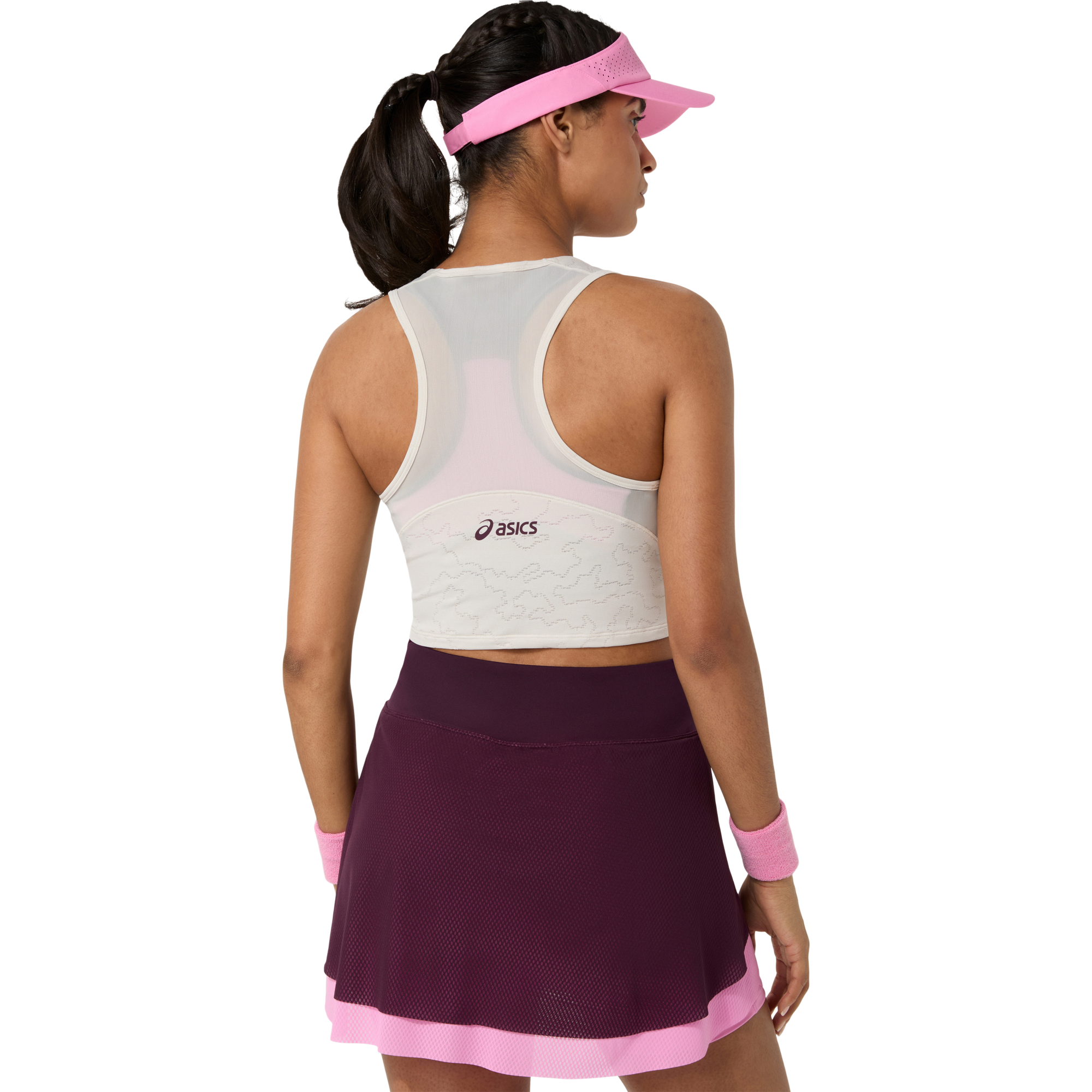 Womens Tennis Match Crop Top