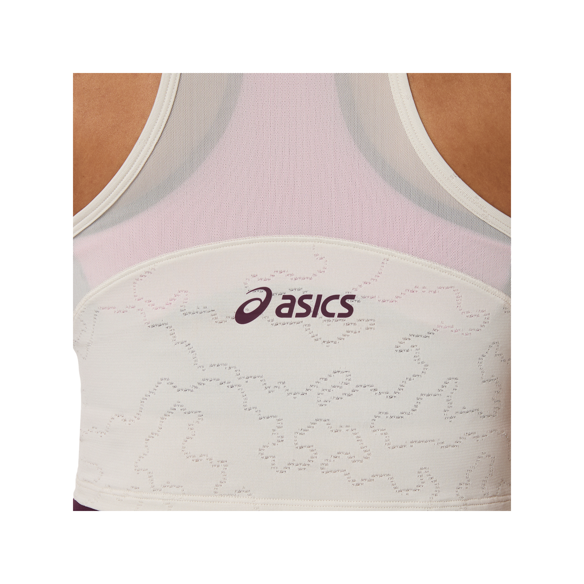 Womens Tennis Match Crop Top
