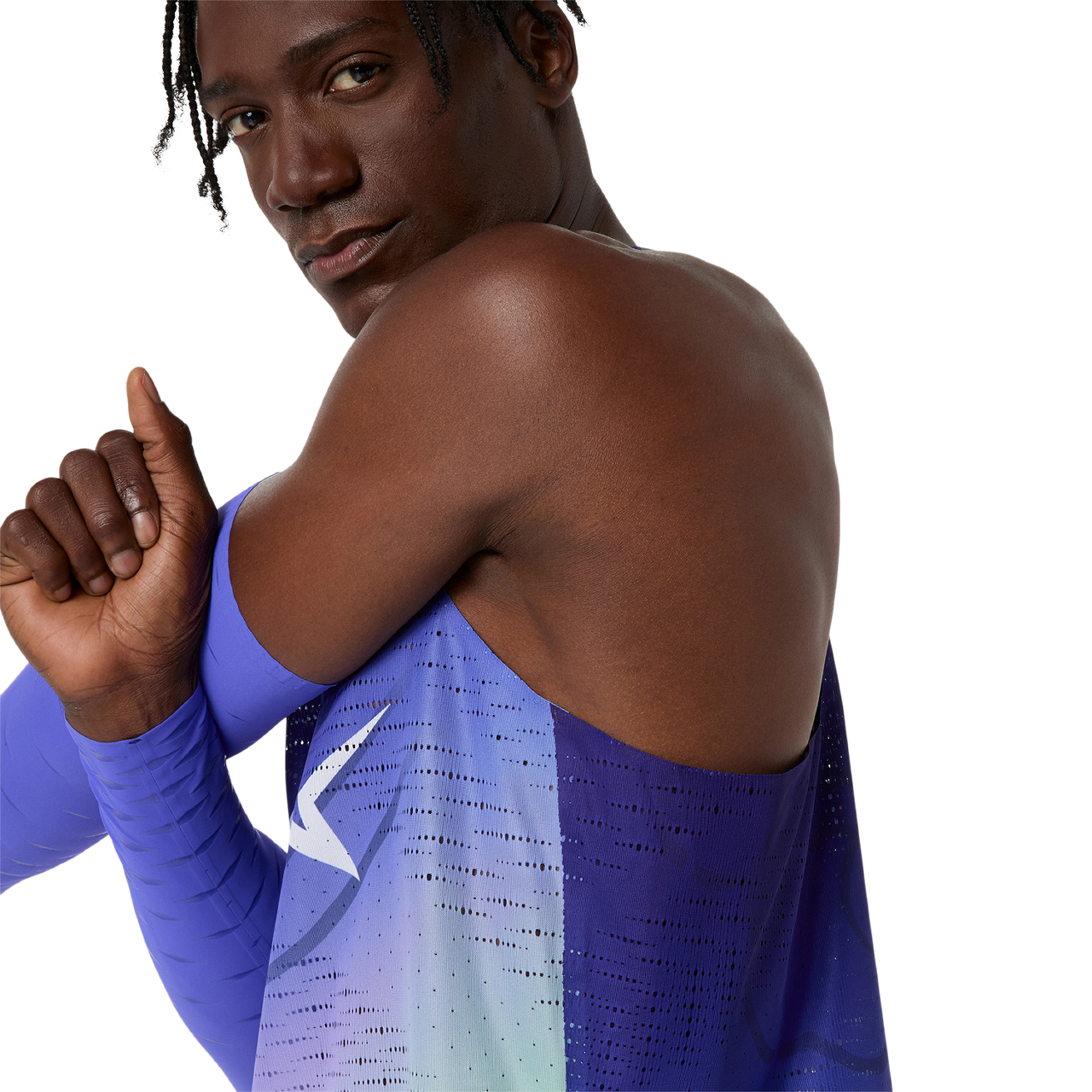 Mens MetaSpeed Printed Singlet