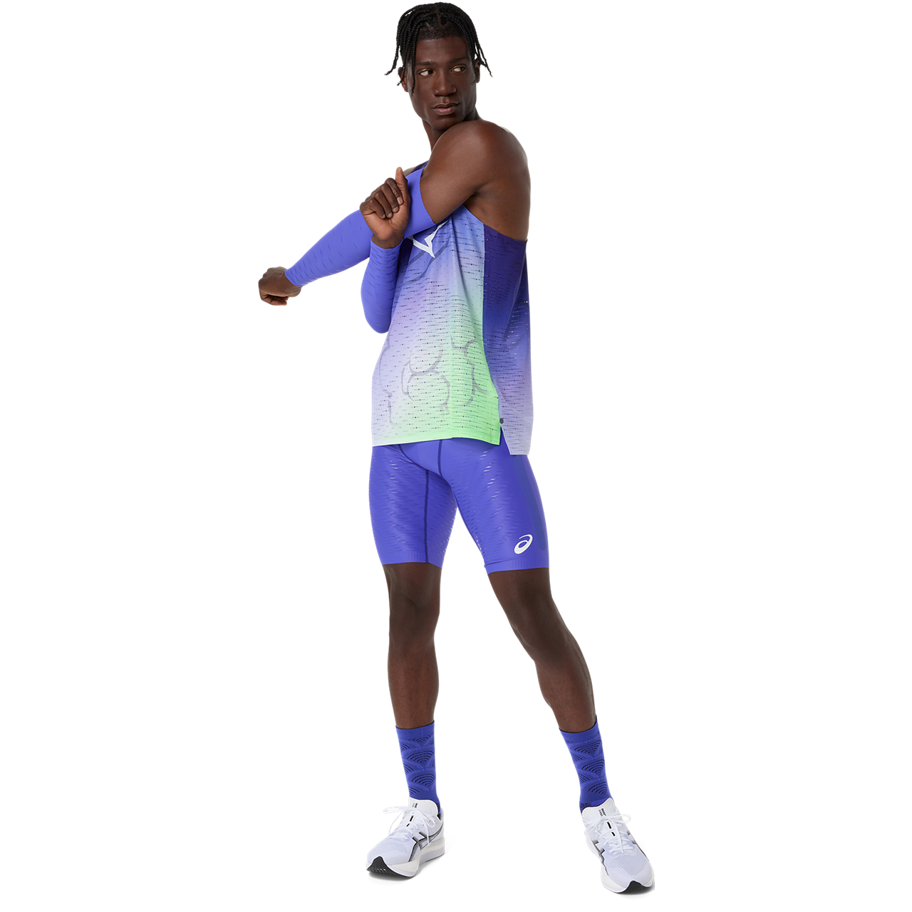 Mens MetaSpeed Printed Singlet