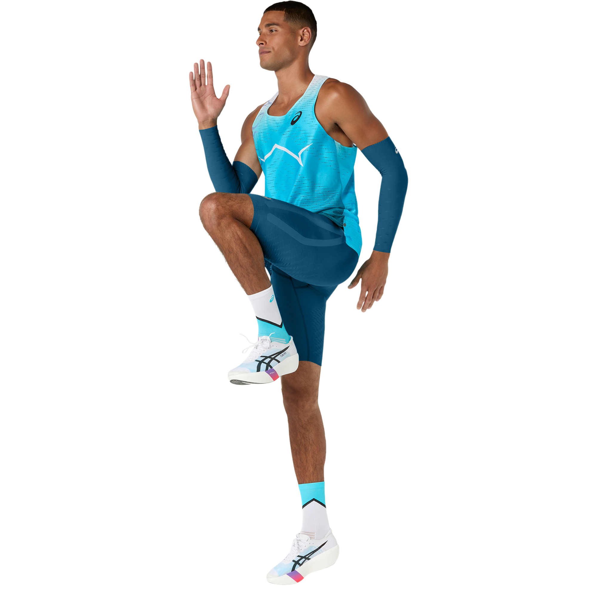 Mens MetaSpeed Printed Singlet