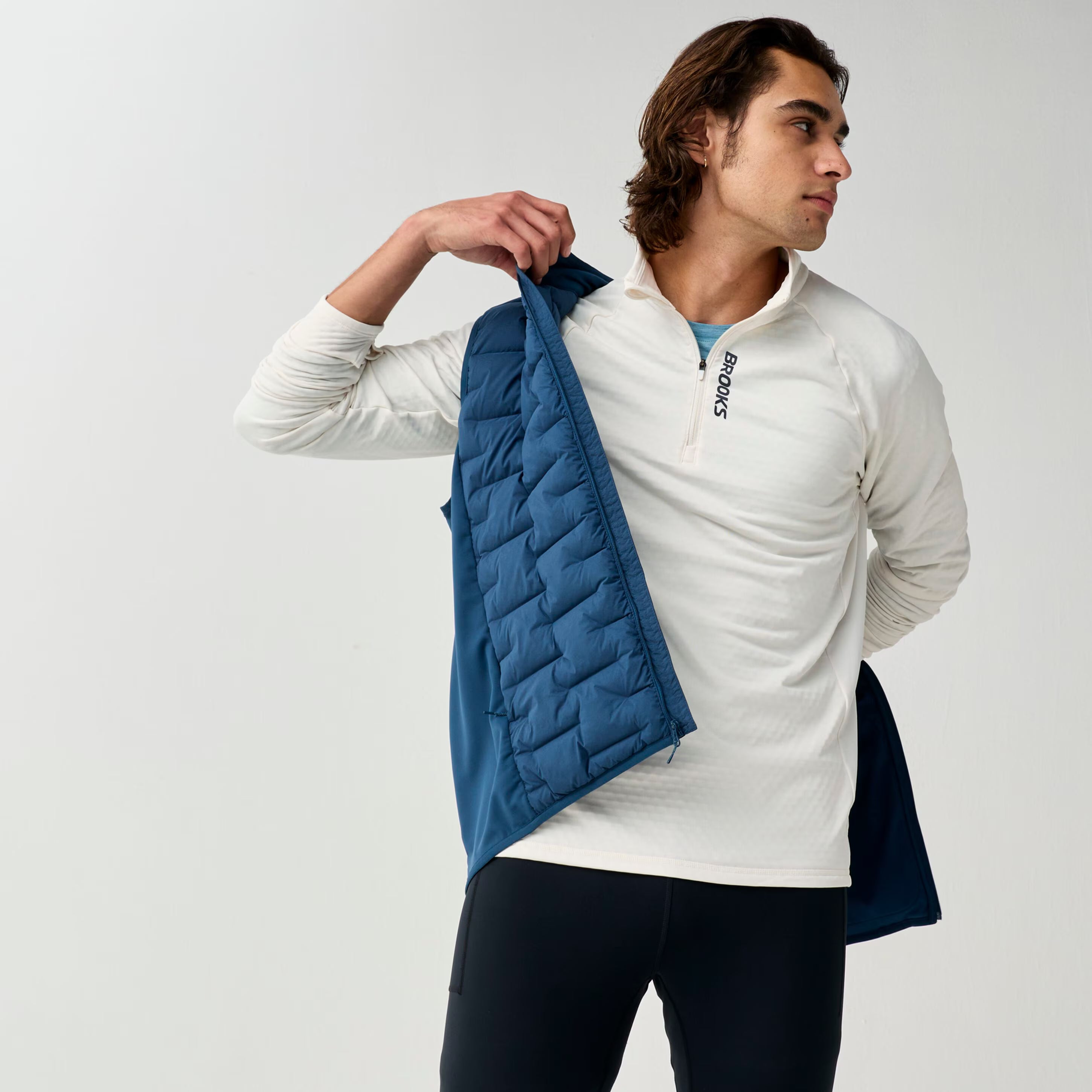 Mens Momentum Half Zip Top