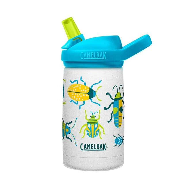 Eddy+ 12Oz Insulated Stainless Steel Bugs Kids Bottle