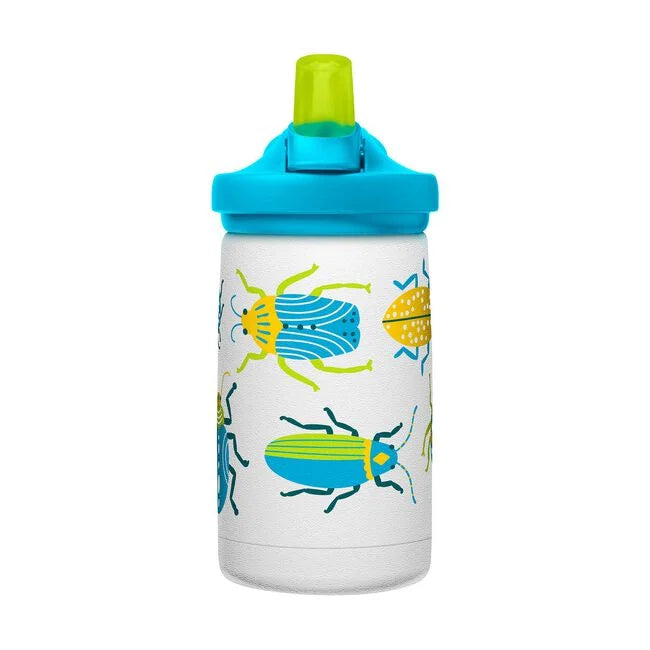 Eddy+ 12Oz Insulated Stainless Steel Bugs Kids Bottle