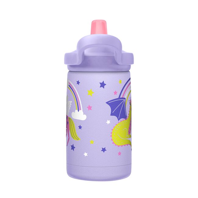 Eddy+ 12Oz Insulated Stainless Steel Magic Unico Kids Bottle