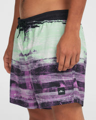 Mens Cali Gradient 14 Inch Swim Shorts