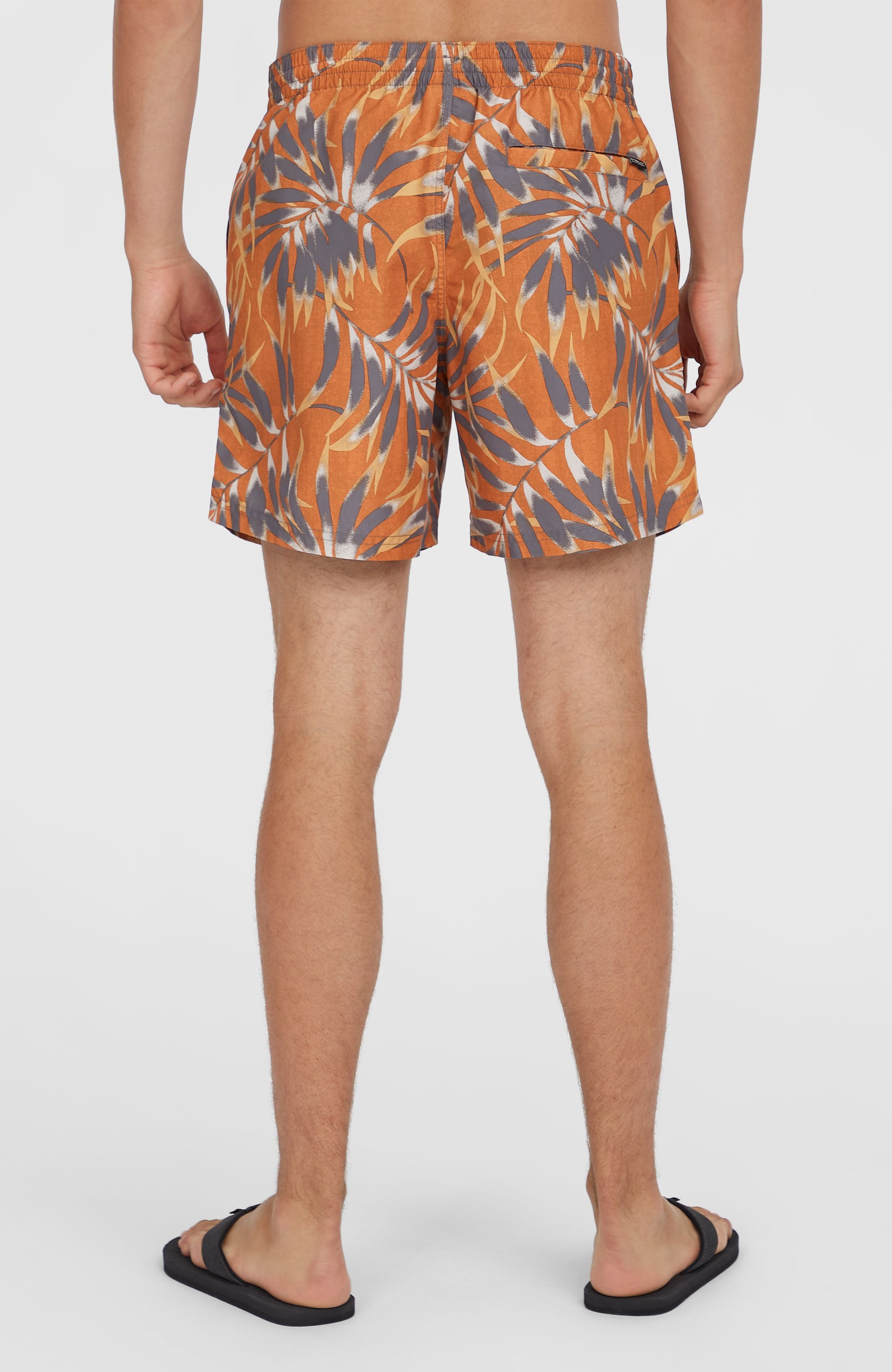 Mens Cali Floral 16 inch Swim Shorts