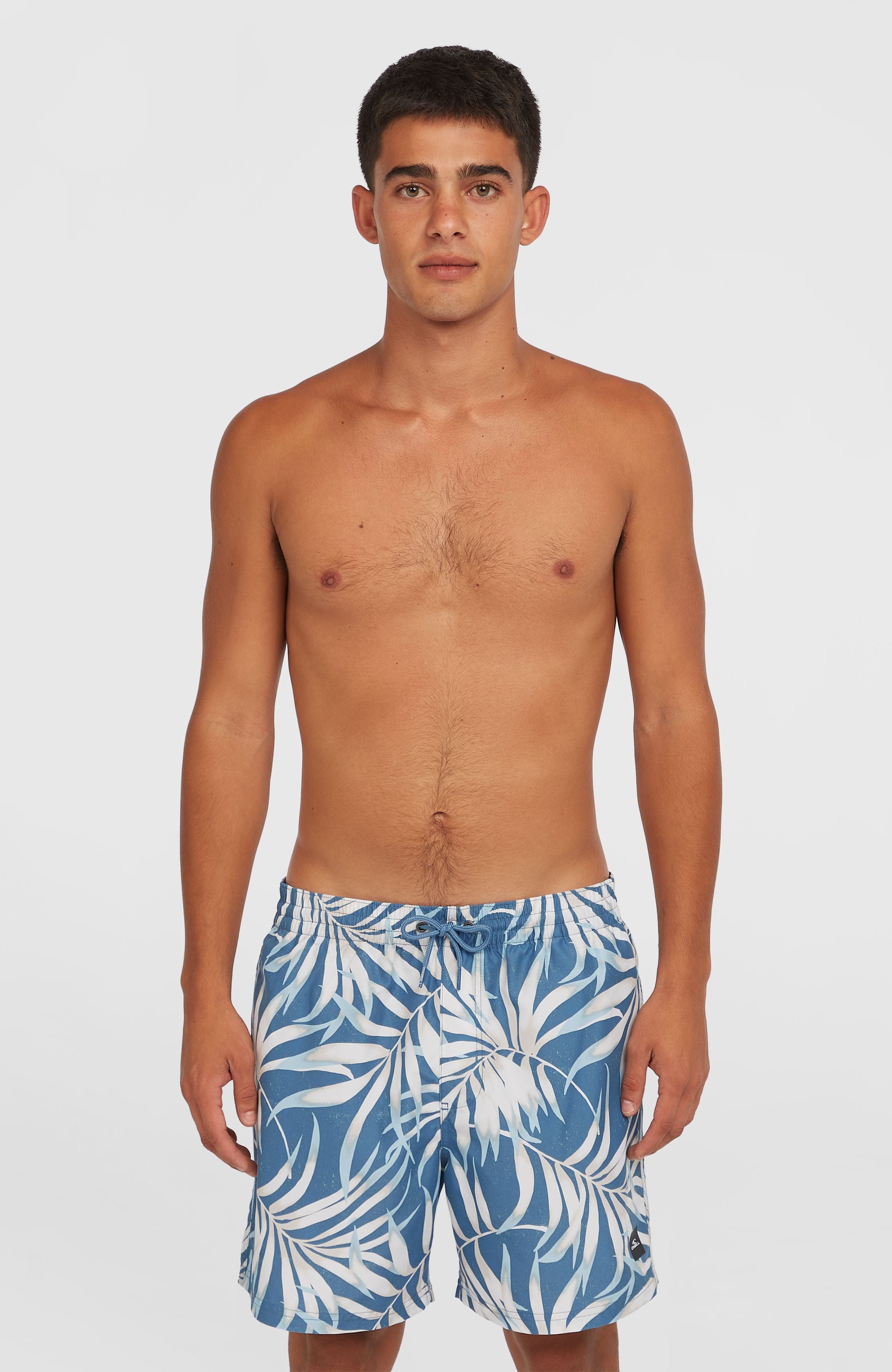 Mens Cali Floral 16 inch Swim Shorts