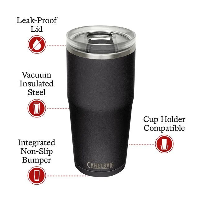 Thrive Tumbler, Vss 30Oz, Black