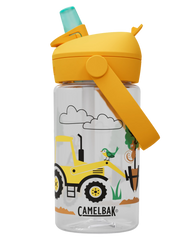 Thrive Flip Straw Kids 14oz, Tractors and Trees