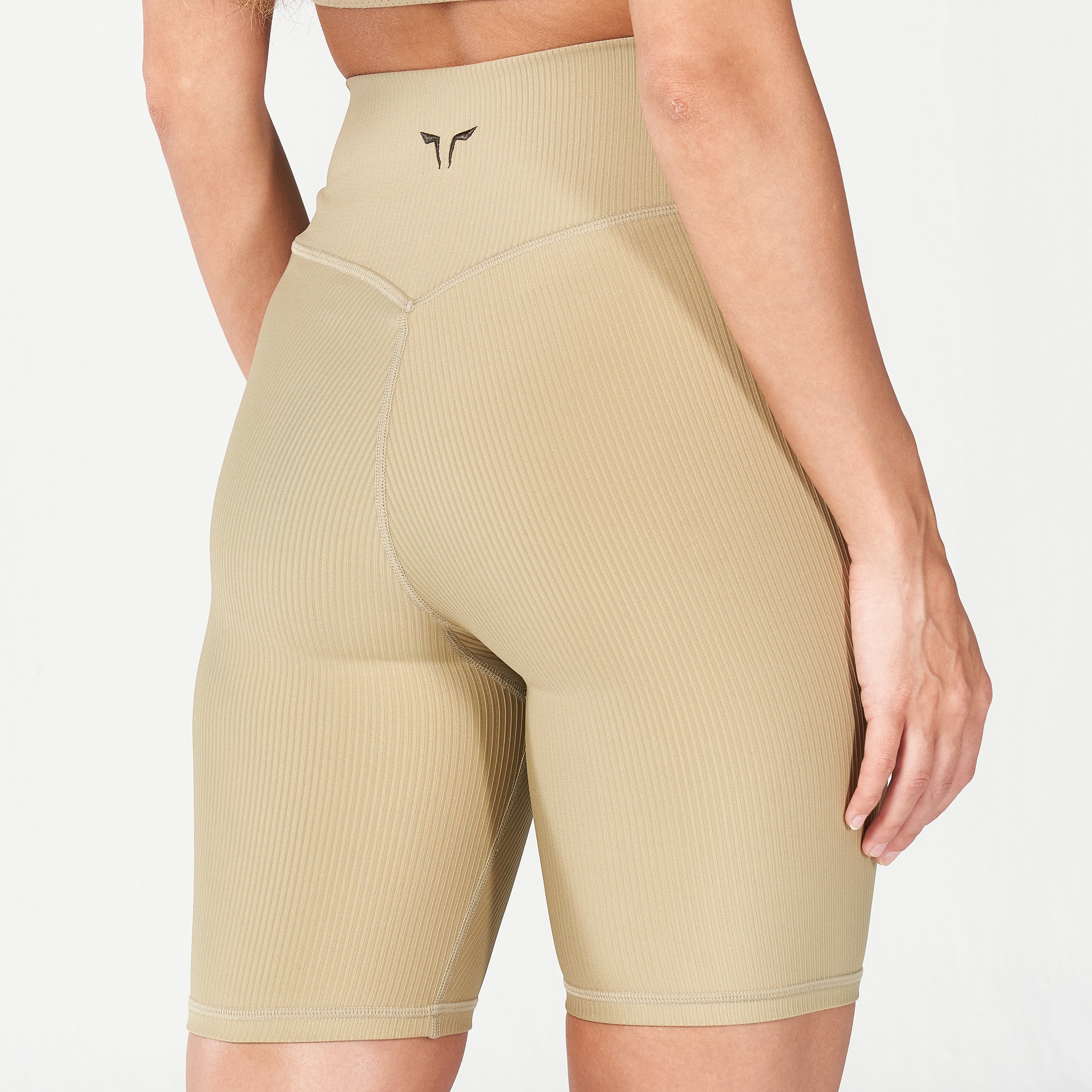 Womens Code Ribbed Bike Shorts