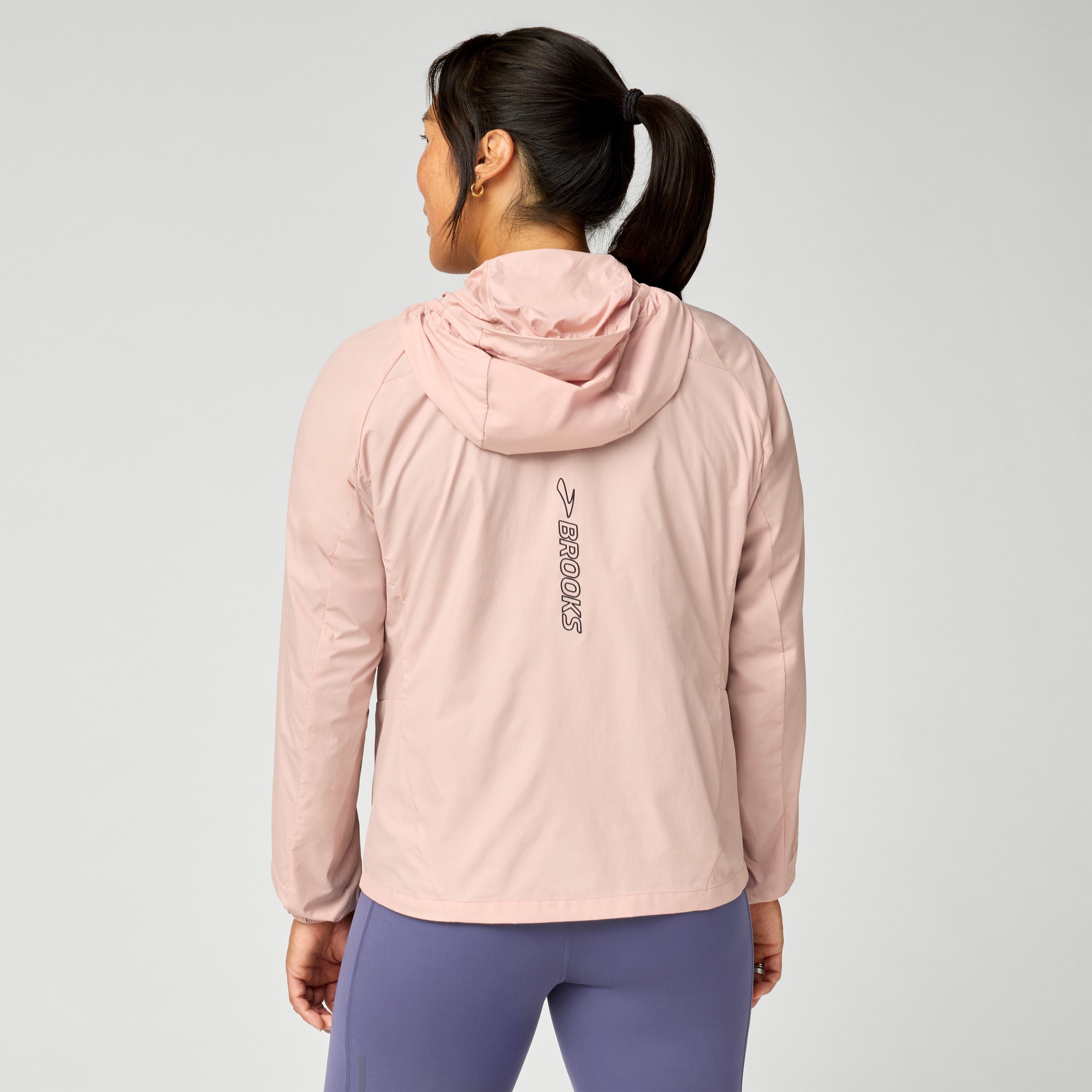 Womens Running Canopy Packable Jacket