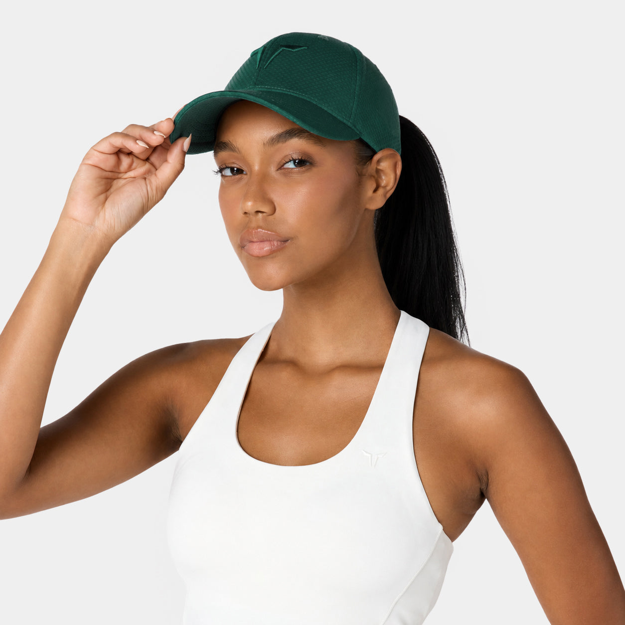 Mens Icon Mock Eyelet Adjustable Cap