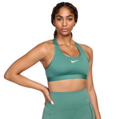 Womens Swoosh Medium Impact Sports Bra