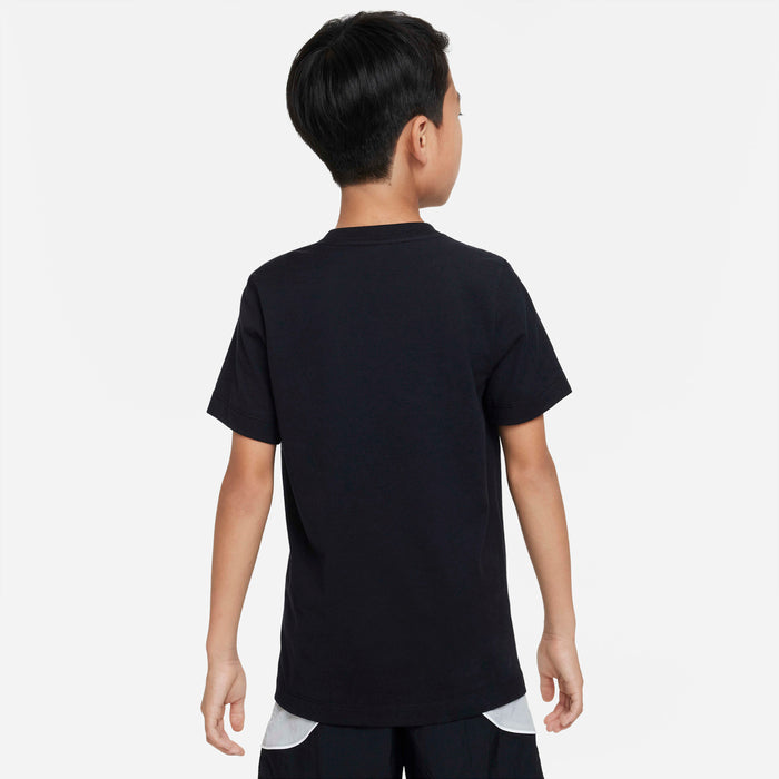 Boys Futura Embroidered Logo Short Sleeve T-Shirt