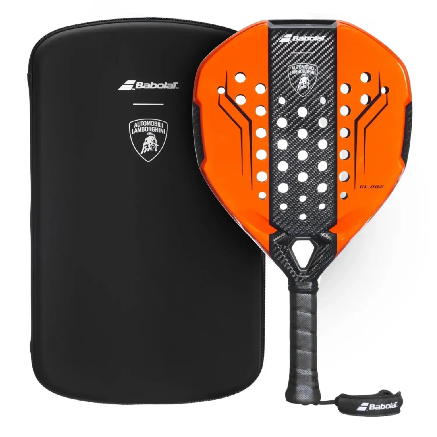 Lamborghini Orange Padel Racket