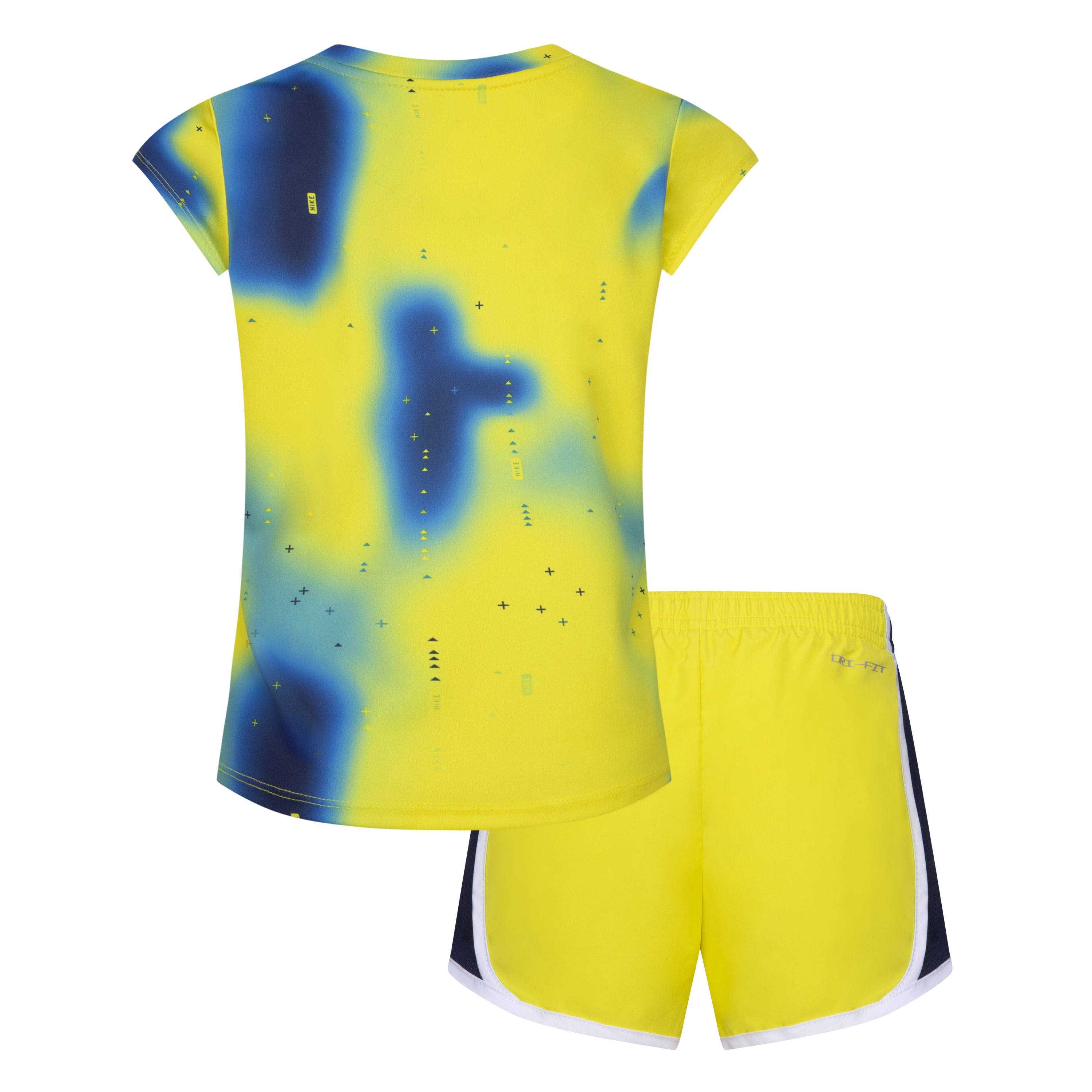 Girls Performance Dri-Fit T-Shirt Short Set