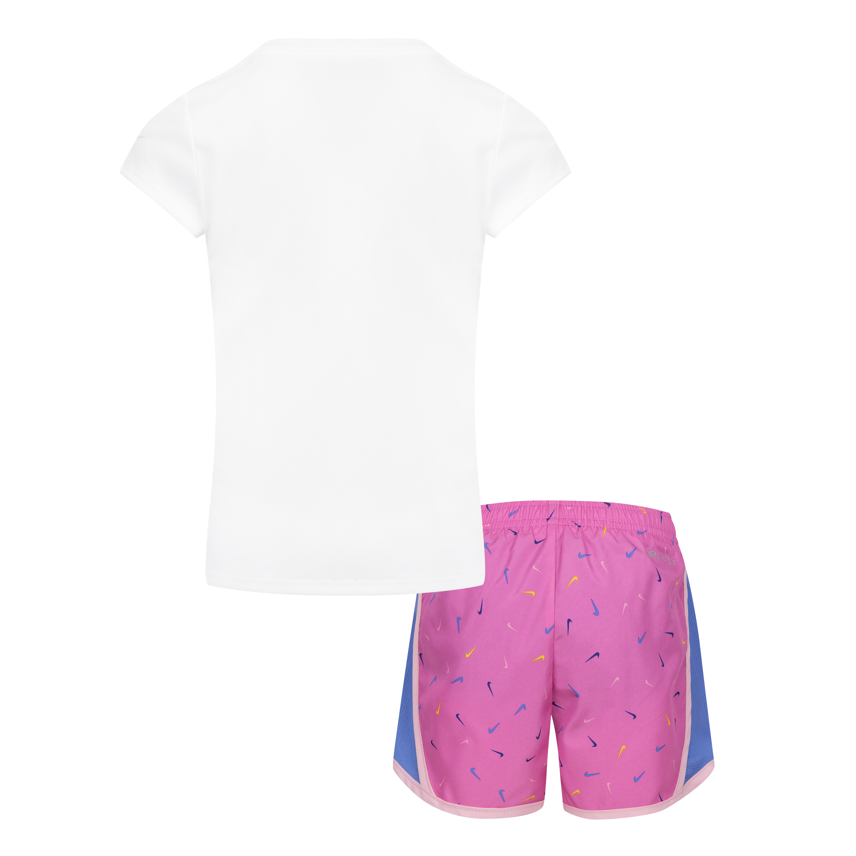 Girls Performance Swoosh T-Shirt Short Set