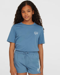 Girls Essentials 11 Inch Printed Swim Shorts